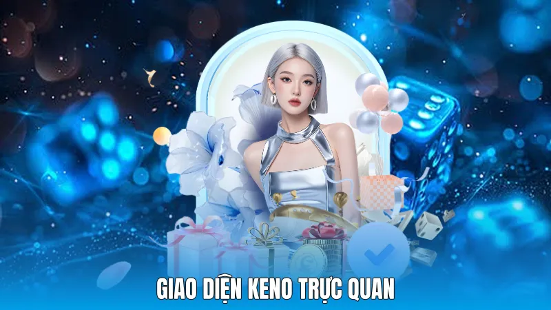 Giao diện keno trực quan