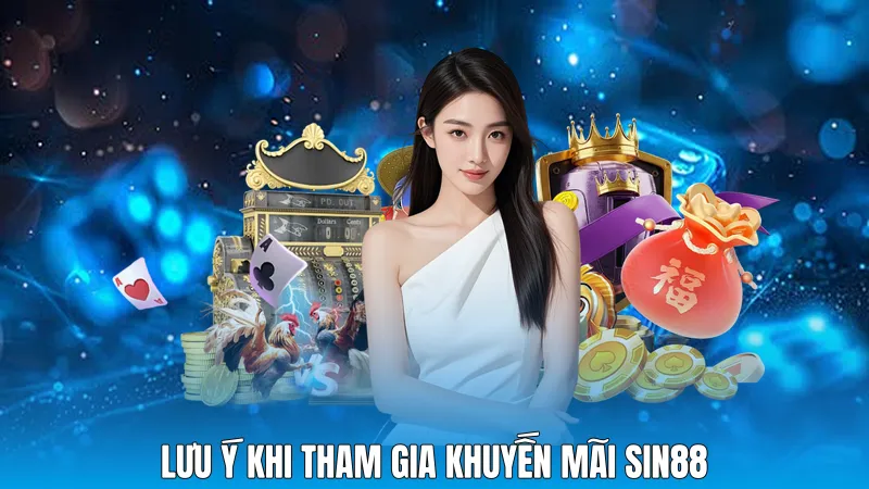 Lưu ý khi tham gia Khuyến mãi sin88