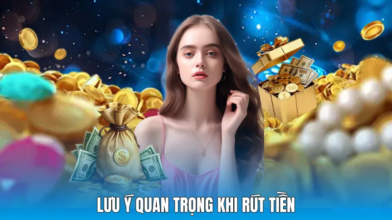 Lưu ý quan trọng khi rút tiền